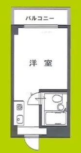 グリーンハイツ新森【4階】の間取り