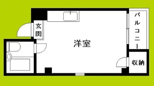 エレガンスコーポII【2階】の間取り