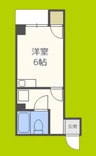 サニーハイツタカヨシ【3階】の間取り