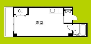 田辺マンション【1階】の間取り