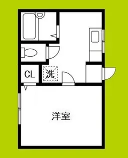 リファインフラッツ【1階】の間取り