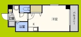 M’プラザ長堀【7階】の間取り