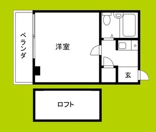 ニューライフ今津【5階】の間取り
