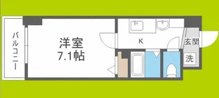 1Kの間取り画像