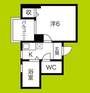 コアロード2000【3階】の間取り