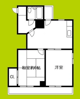 第2サンライズマンション【4階】の間取り