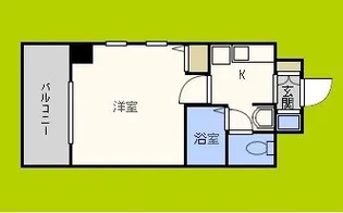 M’プラザ住吉公園壱番館【6階】の間取り