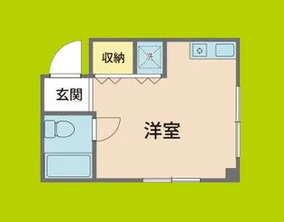 グランドキャナル新町【4階】の間取り