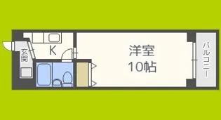 ドムス高倉【2階】の間取り