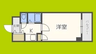 シャルム橋本III【4階】の間取り