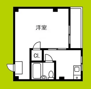 寿ハイツ【4階】の間取り