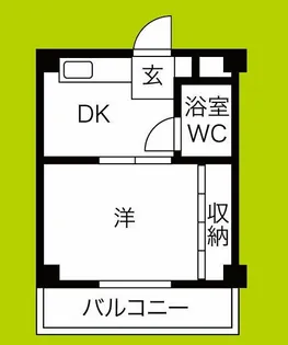 ミヤコビル【4階】の間取り