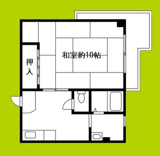 ハイツアスカ【1階】の間取り