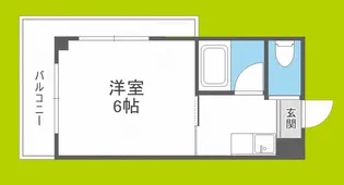 ロイヤル柴島【4階】の間取り