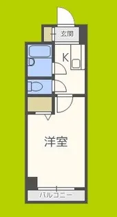 ノルデンハイム淡路【5階】の間取り