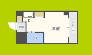 ネオコート天王寺【3階】の間取り
