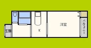エクト3【5階】の間取り