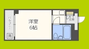 プレアール長柄【4階】の間取り