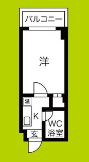 マンションセレーネ【5階】の間取り