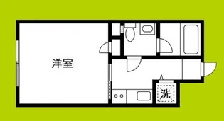パラドール北加賀屋【1階】の間取り