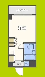 日興パレス都島【5階】の間取り