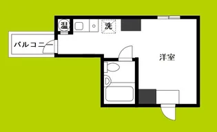 アドバンス東天満ビル【8階】の間取り