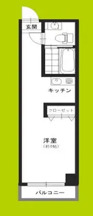 メリー新今里【2階】の間取り