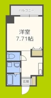 ロイヤルクイーンズパーク【6階】の間取り