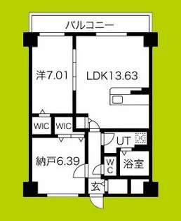 GROOVE上甲子園【5階】の間取り
