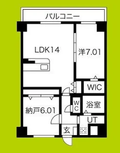 GROOVE上甲子園【5階】の間取り