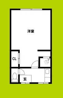 鶴橋ハイツ【2階】の間取り