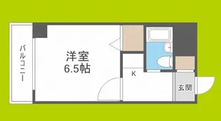 デイズハイツ八幡屋【7階】の間取り