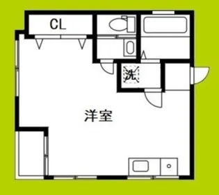 セビーヌ難波南【3階】の間取り