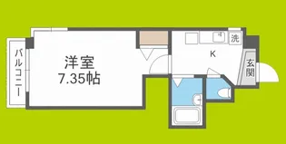 パルケラード【4階】の間取り