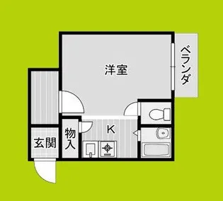 クラトン平野【2階】の間取り