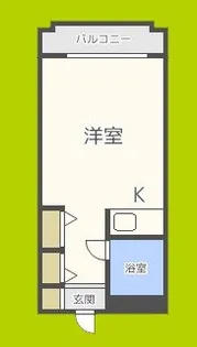 セイワパレス福島【4階】の間取り