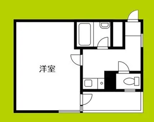 カルマーレナンバウェスト【4階】の間取り