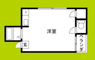 ハピネス加美【5階】の間取り