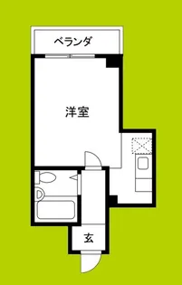 グロー平野【7階】の間取り