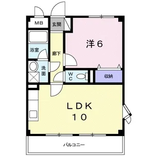 マーベラス【2階】の間取り