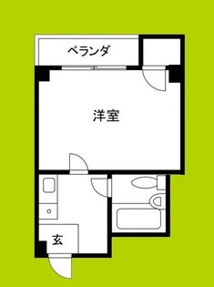 ライズワン下新庄【3階】の間取り