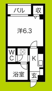 Collection桜ノ宮I【2階】の間取り
