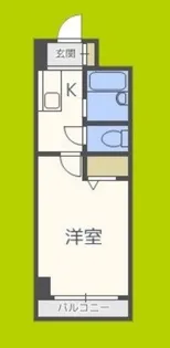 ノルデンハイム淡路【6階】の間取り