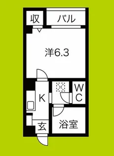 Collection桜ノ宮I【3階】の間取り