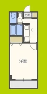 ルミエール 巽【2階】の間取り