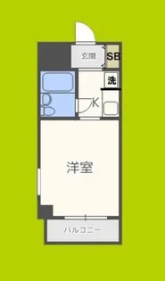 センターハイム大宮【6階】の間取り