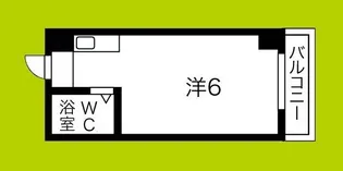 オーシャン今里【7階】の間取り