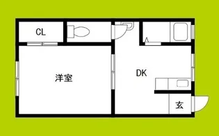 ハイツ楓【2階】の間取り