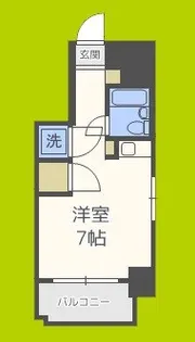 グランデール京橋【6階】の間取り