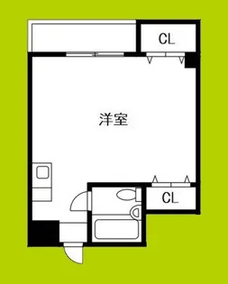 ピリカ大阪城公園【1階】の間取り